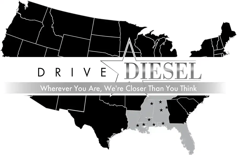 Great American RV customer map — nationwide reach