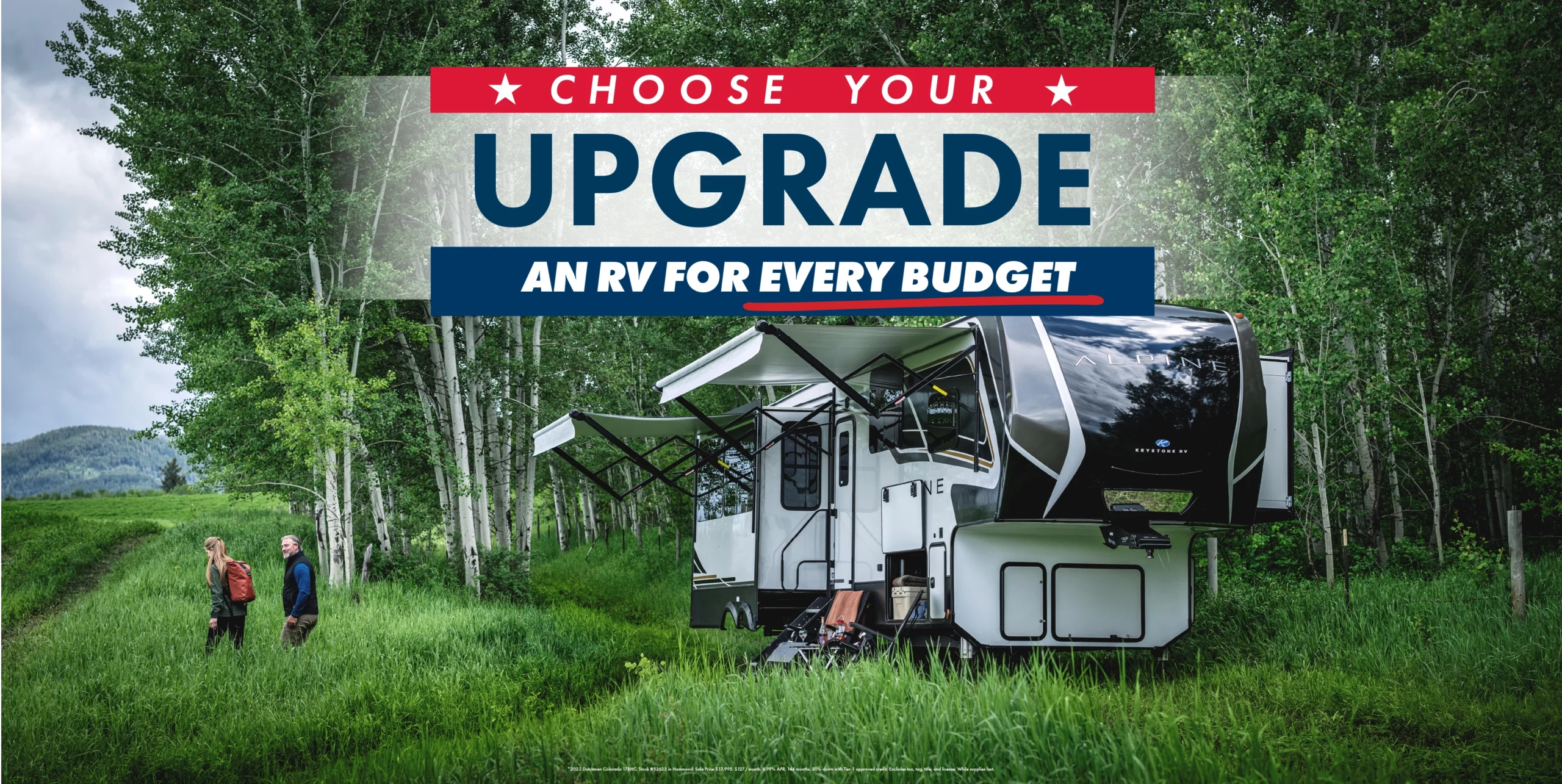 Choose Your Upgrade - An RV For Every Budget