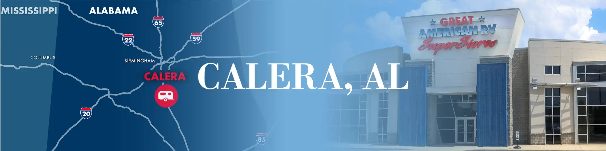 Location Landing Page Header - Calera