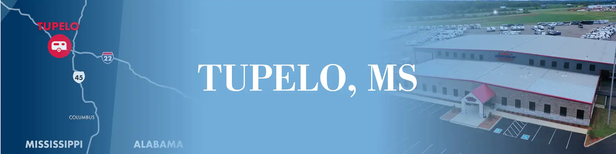 Location Landing Page Header - Tupelo